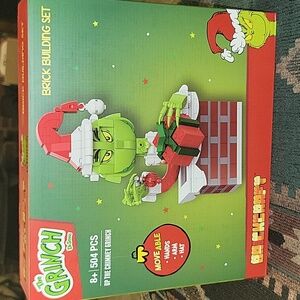 Grinch brickcraft set